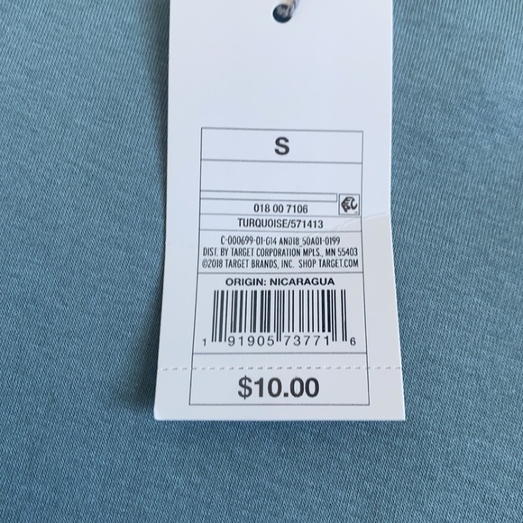 teal t-shirt - Picture 3 of 5